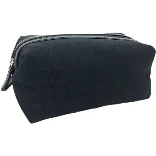 Pre-owned Leather pouches , female, Sizes: ONE SIZE - Bvlgari Vintage - Modalova