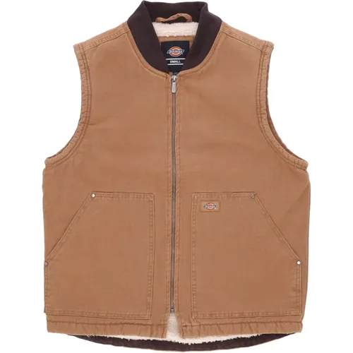 Canvas Sherpa Weste Braun Ente - Dickies - Modalova