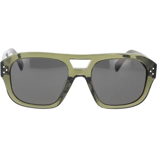 Chic and Casual Pilot Sunglasses , unisex, Sizes: 55 MM - Celine - Modalova