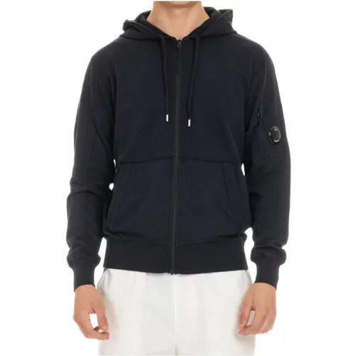 Full Zip Cotton Sweater , male, Sizes: 2XL - C.P. Company - Modalova