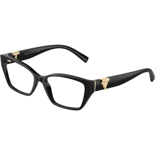 Stilvolle Brille Tf2247 in Schwarz , unisex, Größe: 54 MM - Tiffany - Modalova