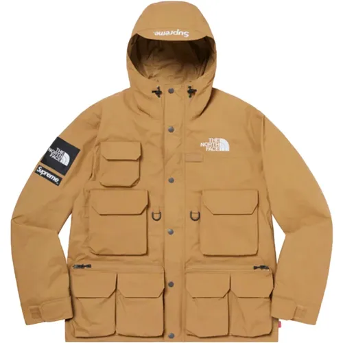 Limitierte Auflage Goldene Cargo Jacke - Supreme - Modalova