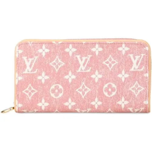 Pre-owned Denim wallets , female, Sizes: ONE SIZE - Louis Vuitton Vintage - Modalova