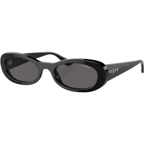 Schwarze Sonnenbrille für Damen - Vogue - Modalova