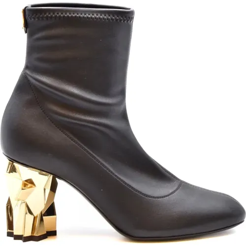 Leather Ankle Boots Aw22 , female, Sizes: 3 UK, 7 UK - giuseppe zanotti - Modalova