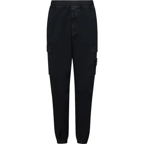 Trousers with Multiple Pockets , male, Sizes: W29, W34, W33, W32, W31, W30 - Stone Island - Modalova