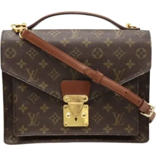 Pre-owned Canvas louis-vuitton-bags , male, Sizes: ONE SIZE - Louis Vuitton Vintage - Modalova