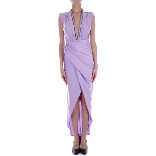 Wrap Dress , female, Sizes: M, S - Amen - Modalova
