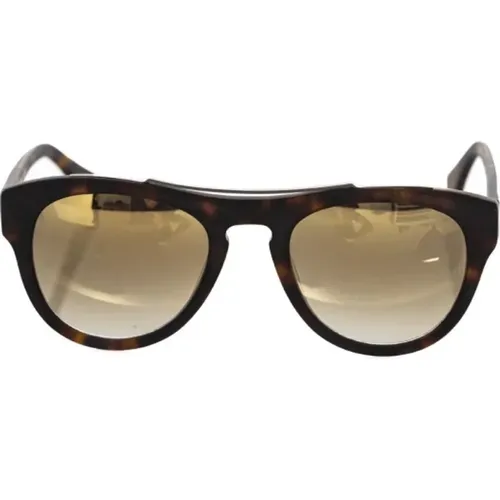 Wayfarer Sonnenbrille Havana Champagne Gradient,Wayfarer Sonnenbrille Havana Gestell Champagner Glas - Frankie Morello - Modalova