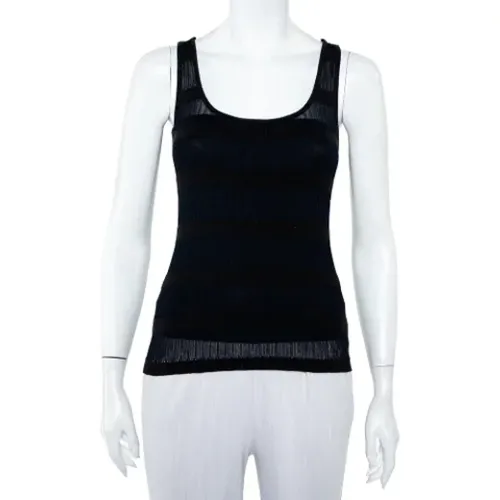 Pre-owned Knit tops , female, Sizes: S - Armani Pre-owned - Modalova