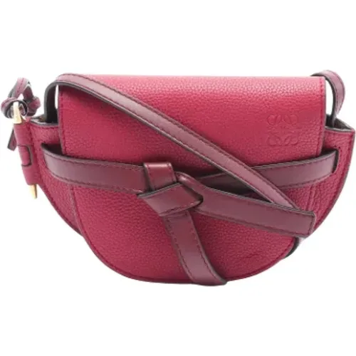 Pre-owned Leather crossbody-bags , female, Sizes: ONE SIZE - Loewe Pre-owned - Modalova