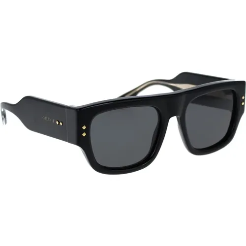 Classic Sunglasses for Men , male, Sizes: 54 MM - Gucci - Modalova