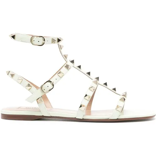 Stylish Summer Sandals , female, Sizes: 3 1/2 UK, 5 UK, 7 UK, 3 UK, 5 1/2 UK, 6 1/2 UK, 4 1/2 UK, 6 UK, 4 UK - Valentino Garavani - Modalova