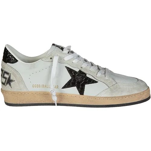 Stella Cocco Print Leather Sneakers , male, Sizes: 6 UK, 8 UK, 7 UK, 9 UK - Golden Goose - Modalova