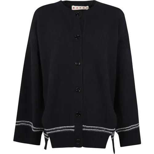 Stilvolle Strickjacke Pullover , Damen, Größe: S - Marni - Modalova