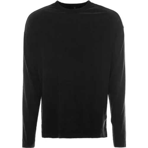 Langarmshirt mit Rundhalsausschnitt und Rippbündchen , Herren, Größe: XL - drykorn - Modalova