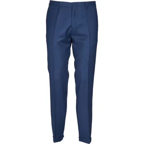 Blaue Wollkaschmirhose Aw24 , Herren, Größe: W32 - PS By Paul Smith - Modalova