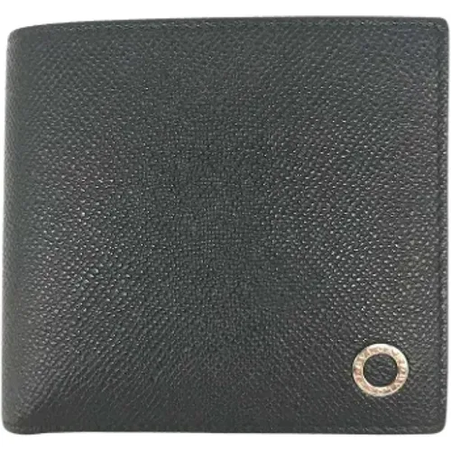 Pre-owned Leather wallets , male, Sizes: ONE SIZE - Bvlgari Vintage - Modalova