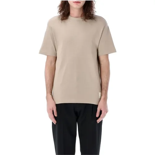 T-Shirts , male, Sizes: L, S, M - Emporio Armani - Modalova