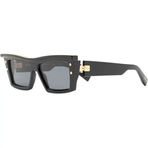 Schwarze Sonnenbrille für den täglichen Gebrauch - Balmain - Modalova