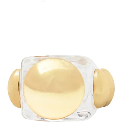 Unsichtbarer Ring Stilvolles Minimalistisches Design , Damen, Größe: XL - LA Manso - Modalova