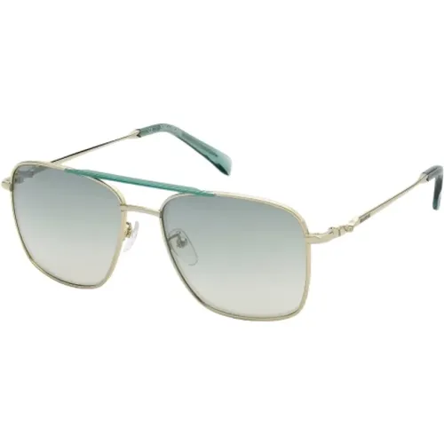 Goldene Metall Damen Sonnenbrille - Zadig & Voltaire - Modalova