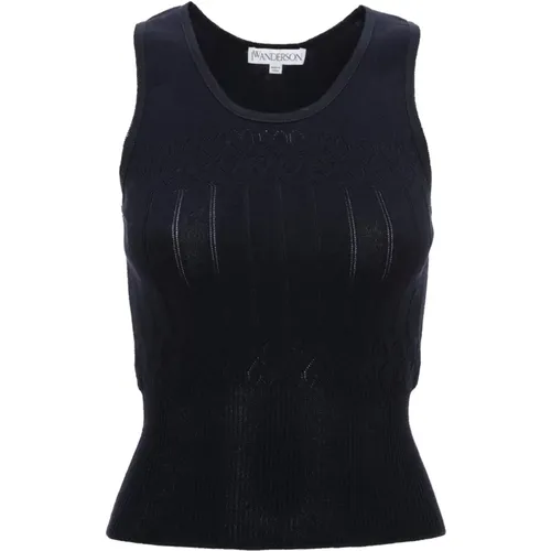 Sleeveless Tops , female, Sizes: S, XS - JW Anderson - Modalova