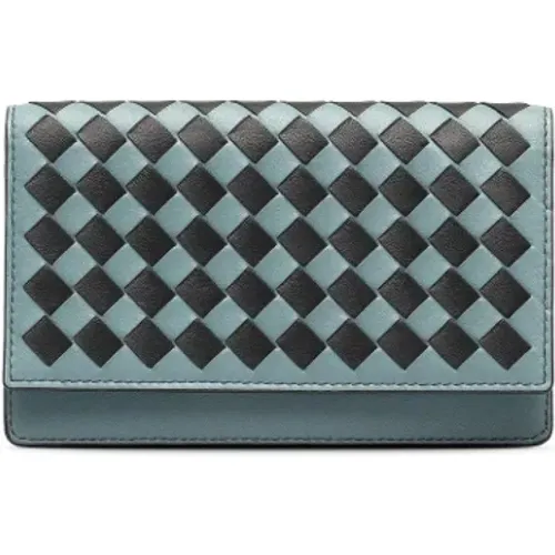 Pre-owned Leather wallets , female, Sizes: ONE SIZE - Bottega Veneta Vintage - Modalova