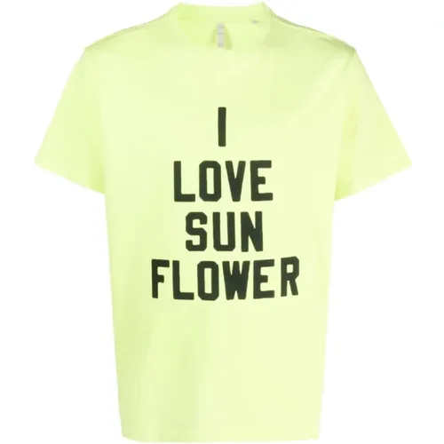 T-Shirts , Herren, Größe: S - Sunflower - Modalova