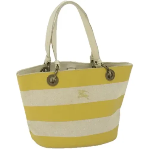 Pre-owned Canvas totes , female, Sizes: ONE SIZE - Burberry Vintage - Modalova