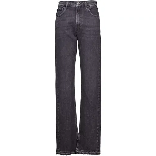 Schwarze Jeans , Damen, Größe: W31 L34 - Replay - Modalova