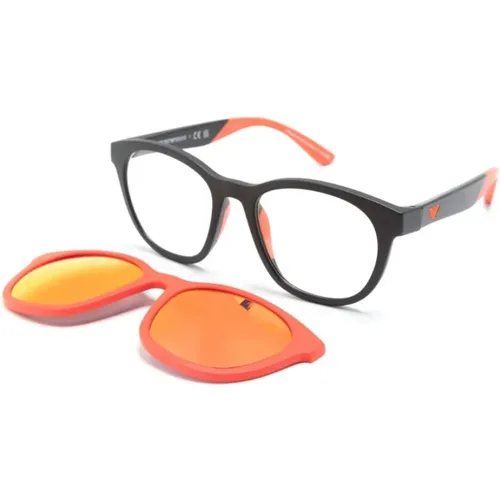 Ek4001 50011W Sunglasses , male, Sizes: 47 MM - Emporio Armani - Modalova