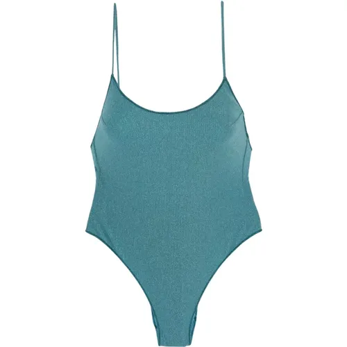 Lurex Thread One-Piece Swimsuit - MC2 Saint Barth - Modalova
