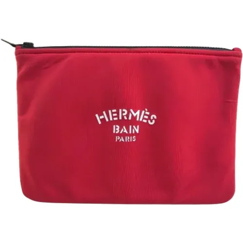 Pre-owned Fabric pouches , female, Sizes: ONE SIZE - Hermès Vintage - Modalova