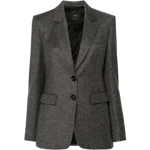 Single-Breasted Ruota Blazer , female, Sizes: S, M - pinko - Modalova