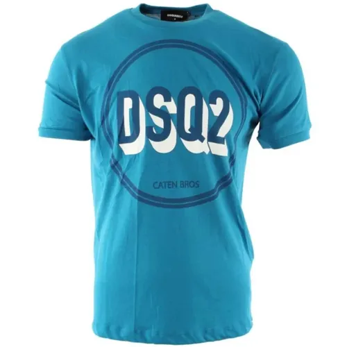 Men`s Stylish T-shirt , male, Sizes: S - Dsquared2 - Modalova