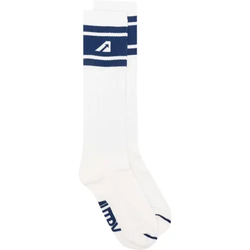 Haupt Unisex Socken (weiß/blau) , Herren, Größe: M - Autry - Modalova