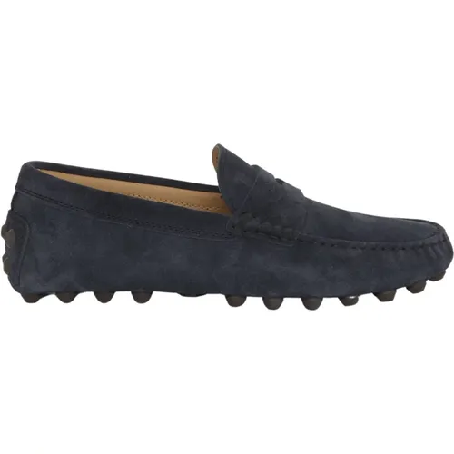 Suede Loafer Ss23 , male, Sizes: 7 UK - TOD'S - Modalova