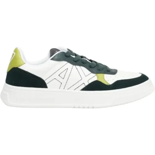 Basic Sneakers , male, Sizes: 6 UK, 10 UK, 11 UK - Armani Exchange - Modalova