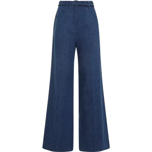 Ausgestellte Denim Blaue Hose - Gabriela Hearst - Modalova