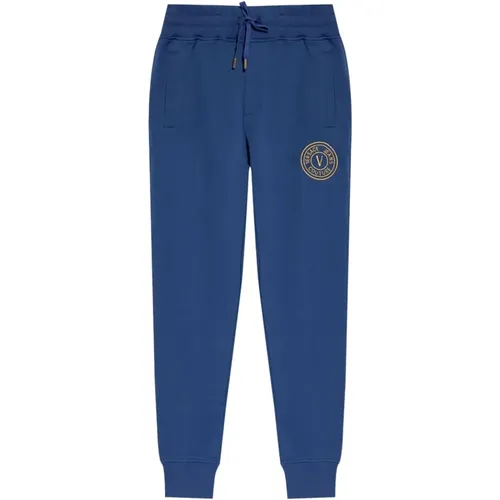 Blaue Sweatpants für Männer - Versace Jeans Couture - Modalova