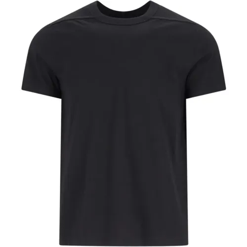 Schwarzes Klassisches Baumwoll-T-Shirt , Herren, Größe: XL - Rick Owens - Modalova