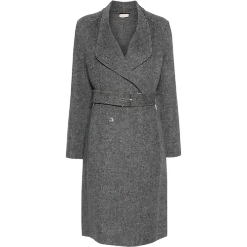 Wool Blend Coat , female, Sizes: S, L - Liu Jo - Modalova