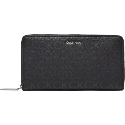 Zippered Womens Wallet , female, Sizes: ONE SIZE - Calvin Klein - Modalova