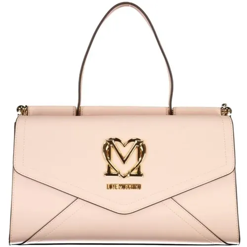 Polyethylene Handbag with Adjustable Strap , female, Sizes: ONE SIZE - Love Moschino - Modalova