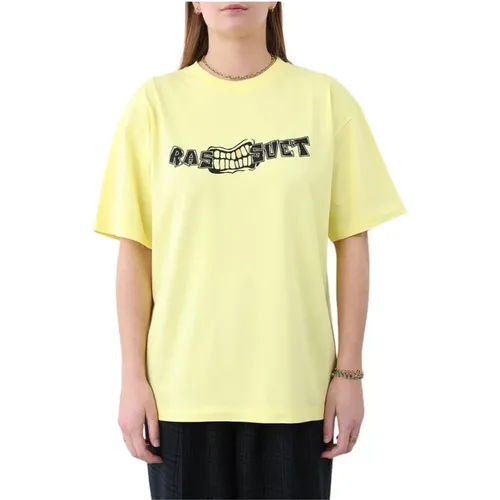 Stylish t-shirt , female, Sizes: XL, M, L - Rassvet - Modalova