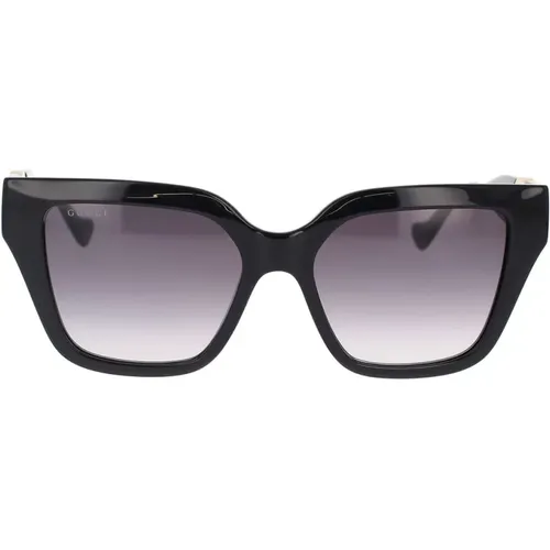 Ultra Feminine Cat-Eye Sunglasses , female, Sizes: 54 MM - Gucci - Modalova
