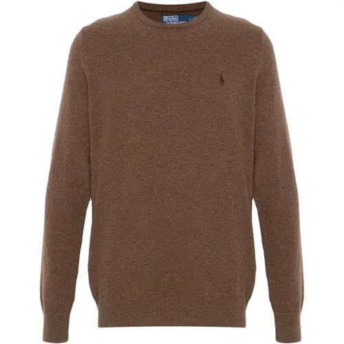 Braune Pullover Kollektion , Herren, Größe: 2XL - Ralph Lauren - Modalova