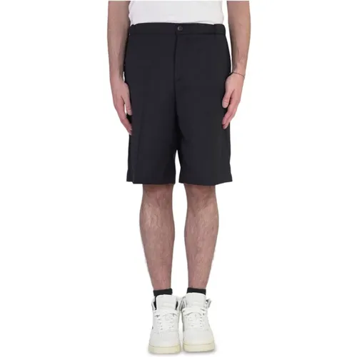 Elastic Waist Shorts , male, Sizes: L, S, XL, 2XL - Costumein - Modalova