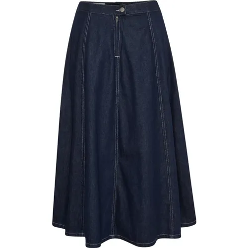 Denim Skirts , Damen, Größe: M - My Essential Wardrobe - Modalova